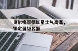爱游戏-贝尔格莱德红星士气高涨，锁定晋级名额